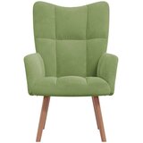  Stolica za opuštanje svjetlozelena baršunasta | shoptok.hr