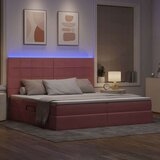  Postelja z dodatnim prostorom za shranjevanje in LED osvetlitvijo, (5000105462) | Shoptok.si