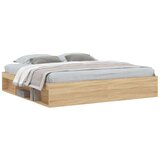  Za krevet boja hrasta sonome 200x200 cm | shoptok.hr