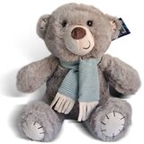  Plišani braon meda sa zelenim šalom 22cm ( 1039161 ) | ePonuda.com