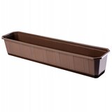 KADAX Balkonski lonec 80 cm, cvetlični lonec, balkonski rjav, (5000353039) | Shoptok.si