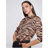 Koton Zebra Patterned Shirt