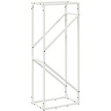  stojalo za drva belo 40x25x100 cm hladno valjano jeklo | Shoptok.si