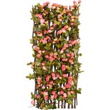  Proširiva rešetka od umjetnog bršljana 5 kom roza 180 x 60 cm | Eponuda.ba