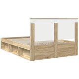  Krevetna konstrukcija Sonoma 140 x 200 cm Čvrsto borovo drvo | shoptok.hr