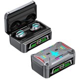 Gizzmo Bluetooth slušalke AirForce 5.3 z RGB LED osvetlitvijo, odlično baterijo in vgrajenim Power bankom - ash black, (21287874) | Shoptok.si