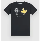 Chicken Or Newbie Graphic Kids T-shirt nb caviar