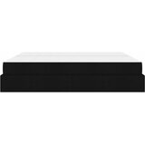  Okvir kreveta s madracem s madracem 2 pcs Crna tkanina | shoptok.hr