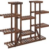  Stalak za cvijeće 110 x 25 x 110 5 cm od masivne jelovine | shoptok.hr