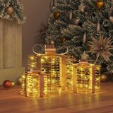  Poklonska kutija 3 pcs Topla bijela 20 x 20 x 20 cm PET | Eponuda.com