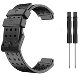 INF Silikonski zamenljivi pašček, zračen in udoben, za Garmin Forerunner Black, (5000264379) | Shoptok.si