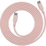 AVOLT Cable 1 USB-C to USB-C - polnilni kabel - New pink | Shoptok.si