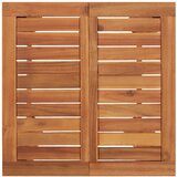  5-dijelni vrtni barski set od masivnog bagremovog drva Smeđa 60 cm table length | Shoptok.si