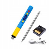 Rosfix T65-BC2 PAMETNA SPAJKALNA POSTAJA – LCD, 65W, 500°C, USB-C, KERAMIKA, AVTO-SPANJE | 19,5 CM, (5000075854) | Shoptok.si