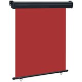 Balkonska bočna tenda 140 x 250 cm crvena | shoptok.hr