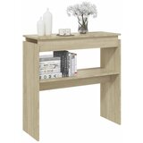  Konzolni stol boja hrasta sonome 80x30x80 cm konstruirano drvo | shoptok.hr
