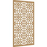 vidaXL Vrtni zidni ukras 105 x 55 cm čelik COR-TEN s maurskim uzorkom | shoptok.hr