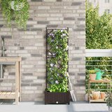  Vrtna saksija Smeđa 40 x 40 x 125,5 cm PP | shoptok.hr