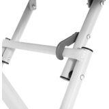 Bistro Stol Bijelo 55 x 55 x 72,5 cm Čelik s prahom | shoptok.hr