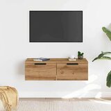 vidaXL Stenska omarica artisan hrast 68x30x20 cm inženirski les | Shoptok.si