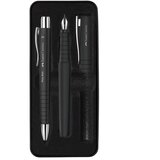  GARNITURA OLOVKA KEMIJSKA PLUS NALIVPERO POLY U MET.KUT. FABER CASTELL 241050 CRNA | shoptok.hr