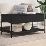 vidaXL Stolić za kavu crni 100 x 50 x 50 cm konstruirano drvo i metal Cijene