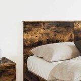 vidaXL Vzglavje z vzglavjem Dimljeni oreh 140 cm Konstruiran les, (5000110572) | Shoptok.si