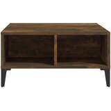  Stolić za kavu boja dimljenog hrasta 60 x 60 x 30 cm od iverice | shoptok.hr