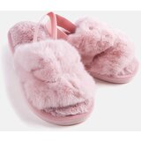 Gemre Leilany pink slippers with elastic Cene