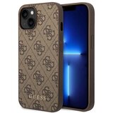 Guess OVITEK ZA IPHONE 15 PLUS 6,7 INČ RJAV TRDA KOVINA ZLAT, (21834623) | Shoptok.si