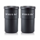 Rosfix Set 2 Širokokotnih Mikroskopskih Okularjev WF30X/9 – 30 Mm Tulec, 30x Povečava, 9 Mm Polje Pogleda, Dioptrijska Nastavitev, Visokokakovostna Optik, (5000212306) Cene