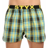 STYX Men's shorts sports rubber multicolor
