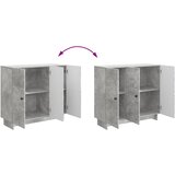  Kreveta Betonska siva 89 x 34,5 x 80 cm Konstruirano drvo | shoptok.hr