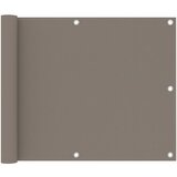 vidaXL Balkonsko platno taupe 75x600 cm oksford blago Cene