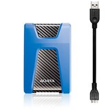 Adata AHD650 2,5" 2TB, zunanji trdi disk USB3.1, moder | Shoptok.si