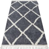 RugsX Preproge Preproga BERBER CROSS B5950 siva / bela 200x290 cm Siva | Shoptok.si