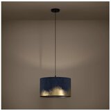 Eglo 39973 - visilica na kablu casuarita 1xE27/40W/230V prečnik 38 cm plava/zlatna | Eponuda.com