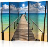  Paravan u 5 dijelova - Beach sun bridge II [Room Dividers] 225x172 Cijene