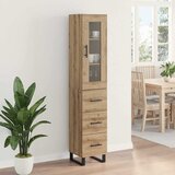  Highboard Umjetnički hrast 34,5 x 34 x 180 cm Konstruirano drvo | shoptok.hr