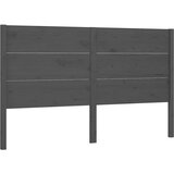  Vzglavna sivo 126x4x100 cm trdna borovina, (20646850) | Shoptok.si