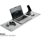 DELTAHUB Podloga za miško Minimalistic Desk Mat-Svetlo siva (M), 90 × 30 cm | Shoptok.si