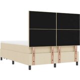  Osnovna vzmetnica z vzmetnico in klopjo krem 140x190 cm, (22083149) | Shoptok.si