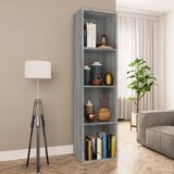 vidaXL Knjižna/TV omara siva sonoma 36x30x143 cm inženirski les Cene