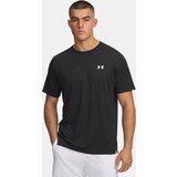 Under Armour Men's UA Tech Vent Jacquard SS-BLK T-Shirt - Mens Cene