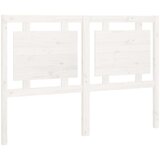  Uzglavlje za krevet bijelo 140 5x4x100 cm od masivne borovine | shoptok.hr