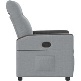  Naslonjač od tkanine svjetlosivi | shoptok.hr