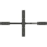  Noge blagovaonskog stola u obliku pauka antracit 120x68x(72-73) cm čelik | Eponuda.ba