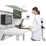 Treston Omarica za priključitev ozemljitve ESD, z gumbi, možnost priključitve 3 ozemljitvenih kablov | Shoptok.si