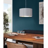 Eglo Maserlo visilica/1, e27, ø380, nikl/mat, siva | shoptok.hr