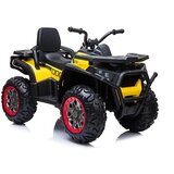 Ramiz Otroški baterijski štirikolesnik XMX607 Rumena lea | Shoptok.si
